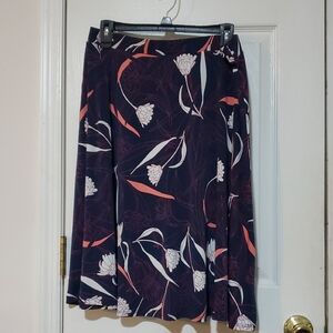 EUC Gilli Navy Midi Skirt, Size XL